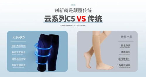 舒尔美静脉曲张弹力袜云系列c5护小腿新品推荐